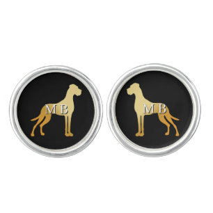 Great Dane dog Cufflinks
