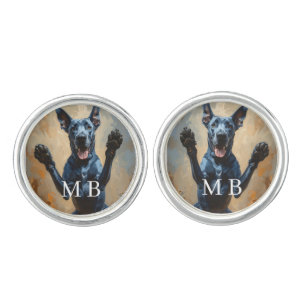 Great Dane dog Cufflinks