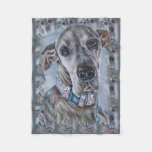 Great Dane Dog Drawing Dog Art Fleece Blanket at Zazzle
