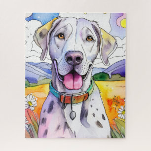 Great Dane Dog Jigsaw Puzzle