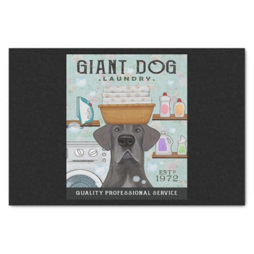 Great Dane Dog Laundry Company Tissue Paper