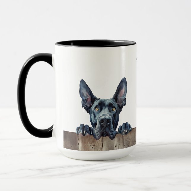 Great Dane Dog Mug (Left)