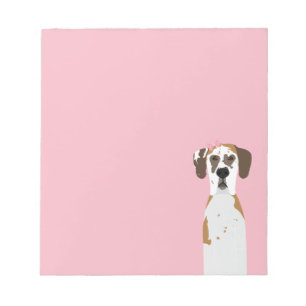 Great Dane Dog Notepad