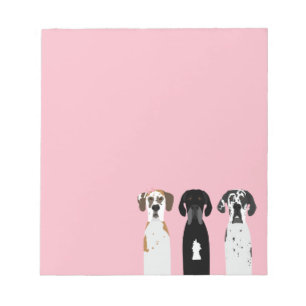 Great Dane Dog Notepad