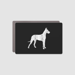 Great Dane Dog Owner Gift Vintage Animal Car Magnet