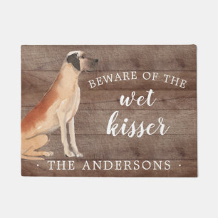 Great Dane Dog Personalized Door Mat
