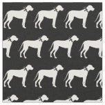 Great Dane Dog Silhouette Pet Fabric