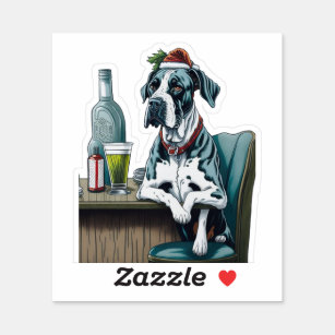 Great Dane Dog Sticker