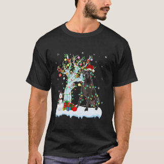 Great Dane Dog Xmas Element Tree Lights Great Dane T-Shirt