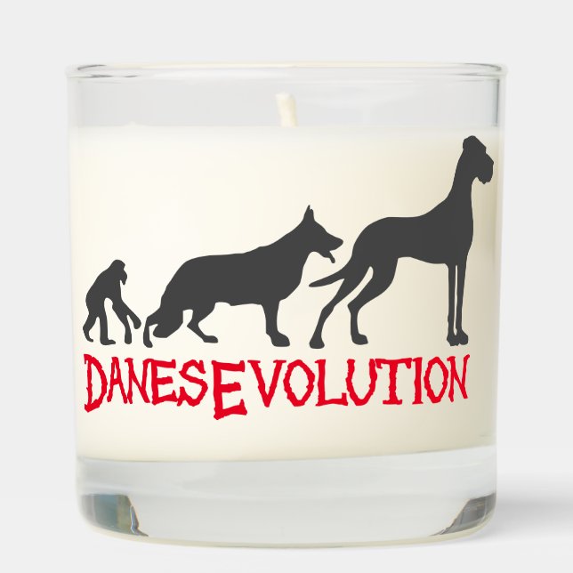 Great Dane Evolution Gift Scented Candle (Right)