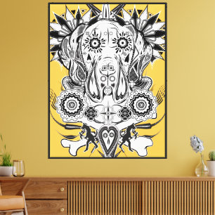 Great Dane Extremo Canvas Print