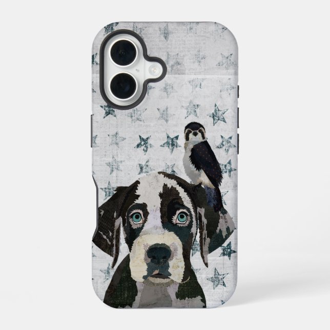 GREAT DANE & FALCON iPhone case (Back)
