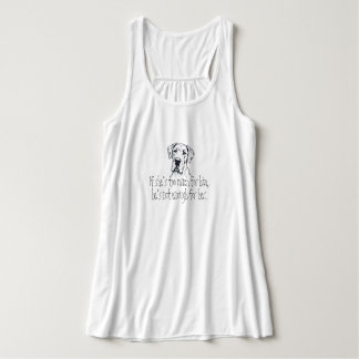 Great Dane Feminin wise words you're enough Tank Top
