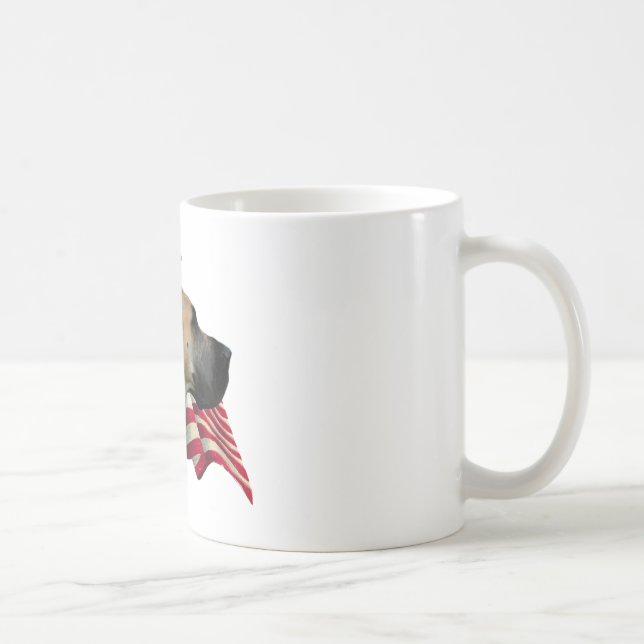 Great Dane Flag Coffee Mug (Right)