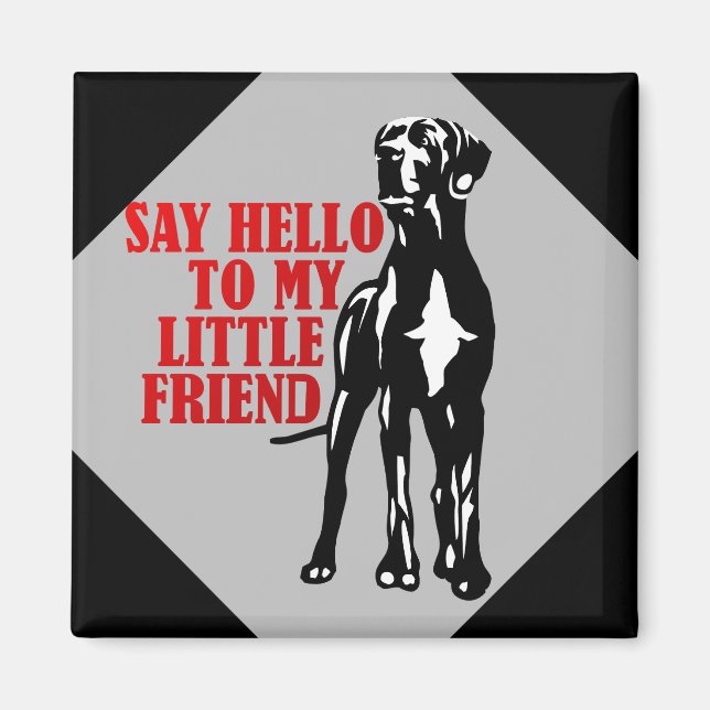 Great Dane Fun Gifts Magnet (Front)