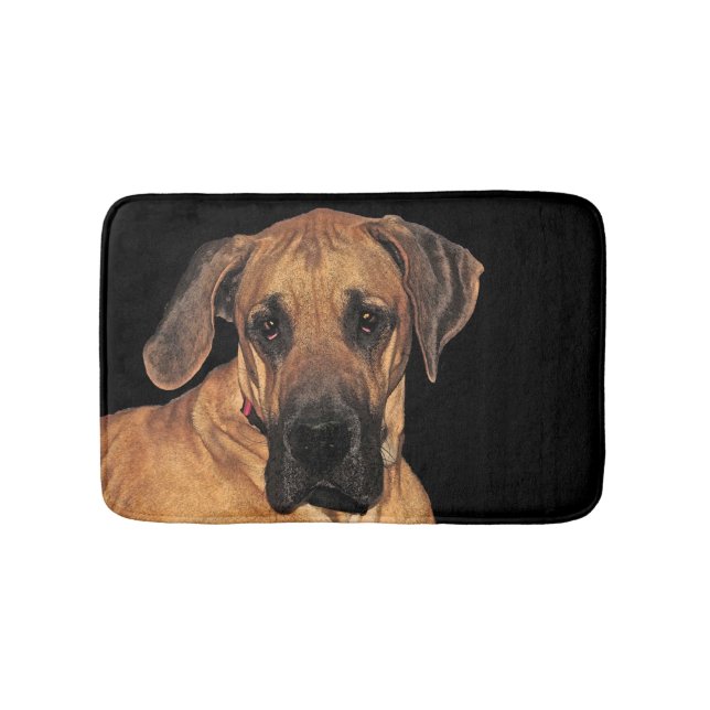 Great Dane Gentle Giant Bath Mats (Front)