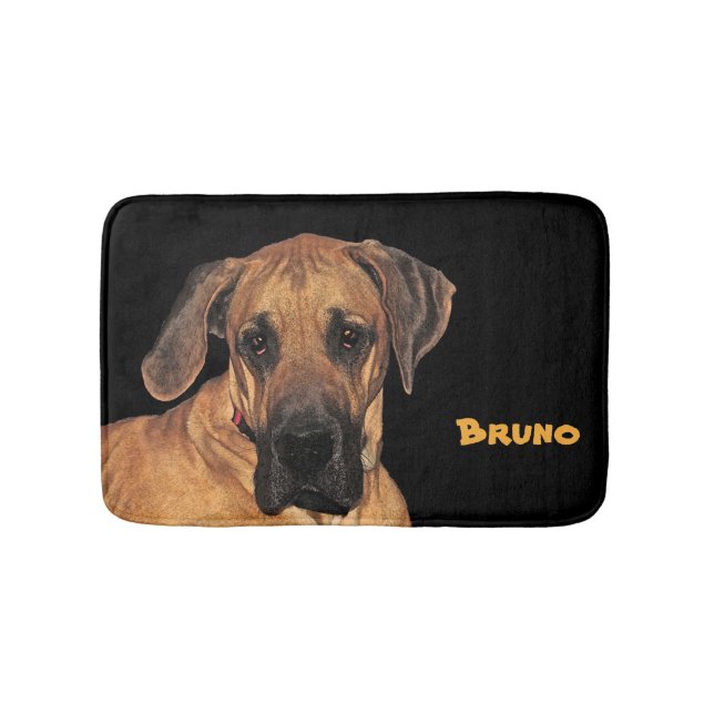 Great Dane Gentle Giant Bath Mats (Front)