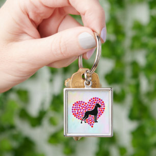 Great Dane gift  Keychain
