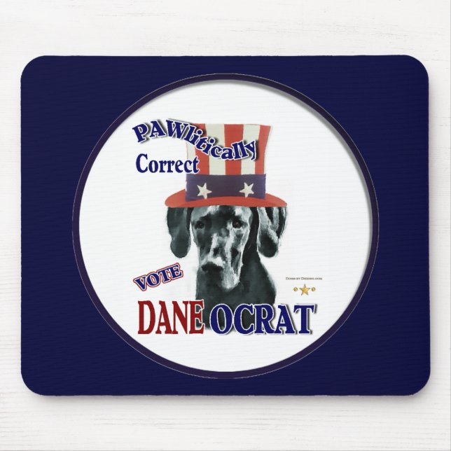 Great Dane Gifts Mouse Pad (Front)