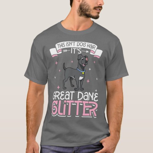 Great Dane glitter T_Shirt