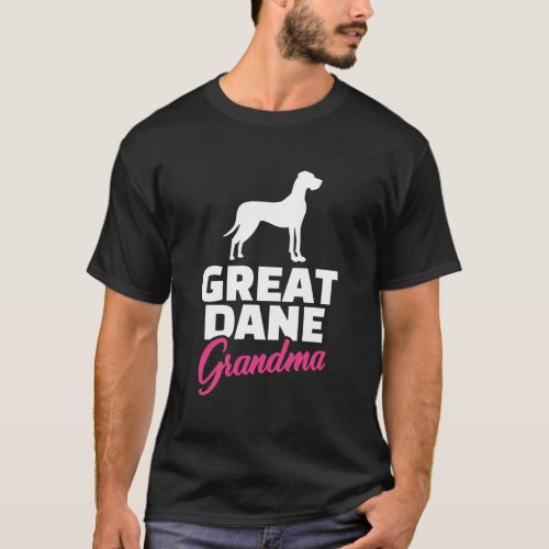 Great Dane Grandma T_Shirt