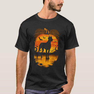 Great Dane Halloween Costume Spooky Dog Lovers Fal T-Shirt