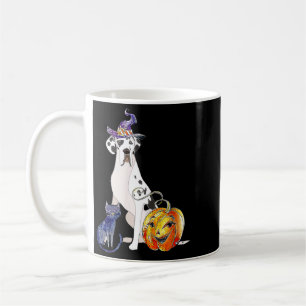 Great Dane Halloween Dog Harlequin Coffee Mug