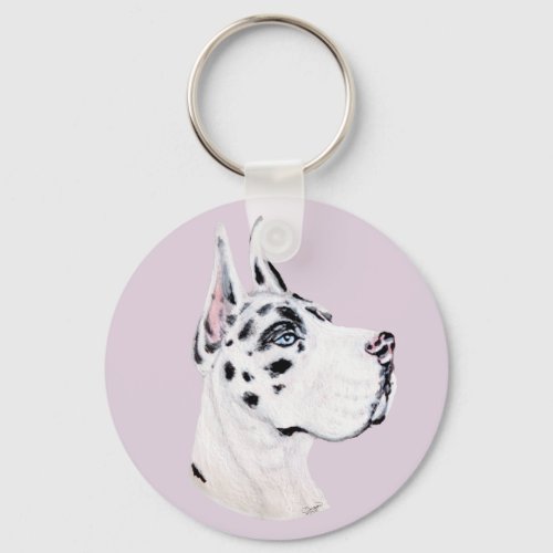 Great Dane Harle Cropped Side Keychain