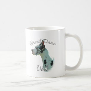 Great Dane (harlequin) Dad 2 Coffee Mug