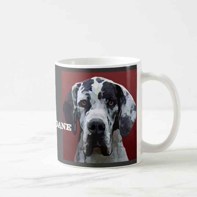 Great Dane Harly Face Mug (Right)