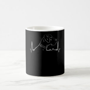 Great Dane Heart Rate Coffee Mug