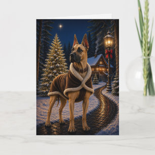 Great Dane Holiday Card