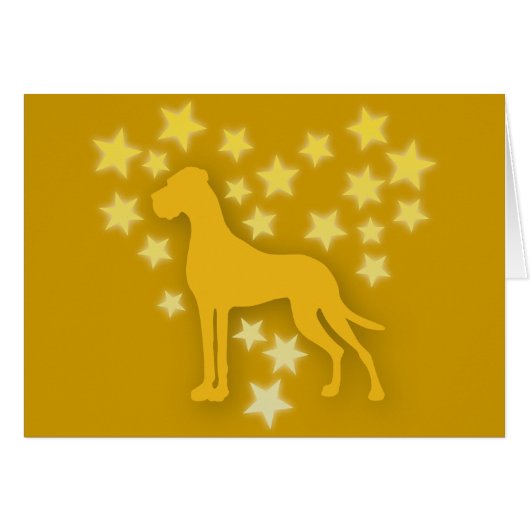 Great Dane Illustration (Front Horizontal)