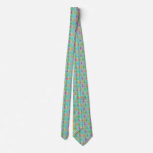Great dane illustration doubleside neck tie