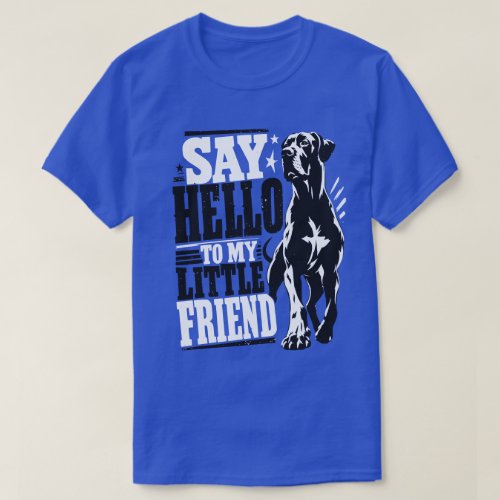 Great Dane impressive welcome  T-Shirt