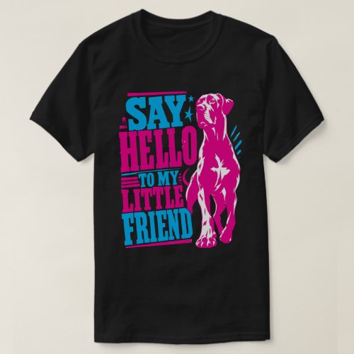 Great Dane impressive welcome  T-Shirt