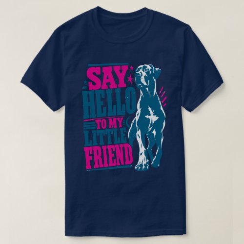 Great Dane impressive welcome  T-Shirt