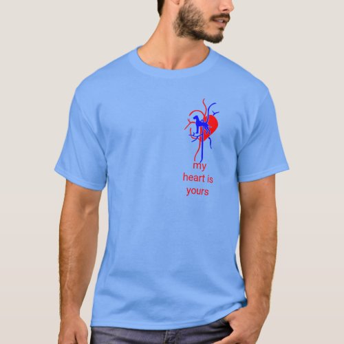 Great Dane in my heart  T-Shirt