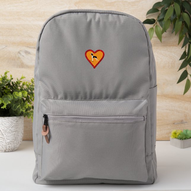 Great Dane Iron-on  Patch (On Backpack)
