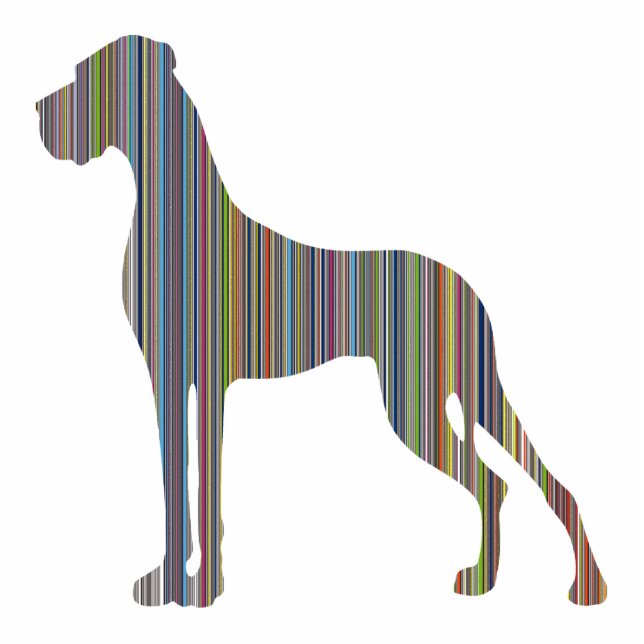 Great Dane Keychain (Front)