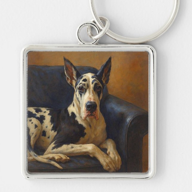 Great Dane Keychain (Front)