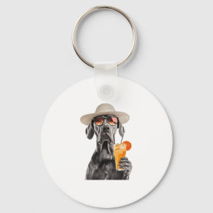 Great Dane Keychain