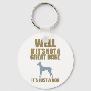 Great Dane Keychain