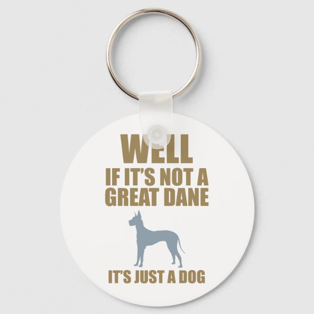 Great Dane Keychain (Front)