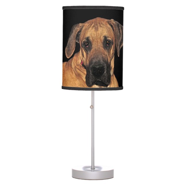 Great Dane Lamp (Front)