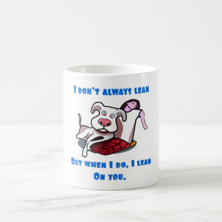 Great Dane Leaning on You Coffee Mug