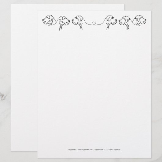 Great Dane letterhead (Front/Back)