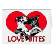 Great Dane Love Bites - Customized (Front Horizontal)
