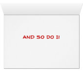Great Dane Love Bites - Customized Cards (Inside Horizontal (Bottom))