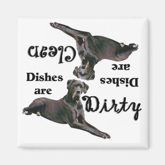 Great Dane Lovers Dishwasher Magnet